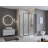 Душевой уголок BELBAGNO UNO-195-AH-1-160/100-C-Cr