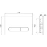 Комплект 4в1 унитаз, инсталляция, кнопка смыва, крышка-сиденье BELBAGNO BB1102CH/BB1102SC/BB002-80/BB005-PR-CHROME