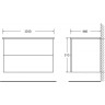 Тумба Rovere Nature 100 см BELBAGNO ETNA ETNA100RN-KEPMCO-1084-SET