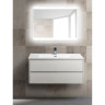 Тумба со столешницей и накладной раковиной подвесная BELBAGNO KRAFT 100 KRAFT100BO-KEPBO-1084H316-SET